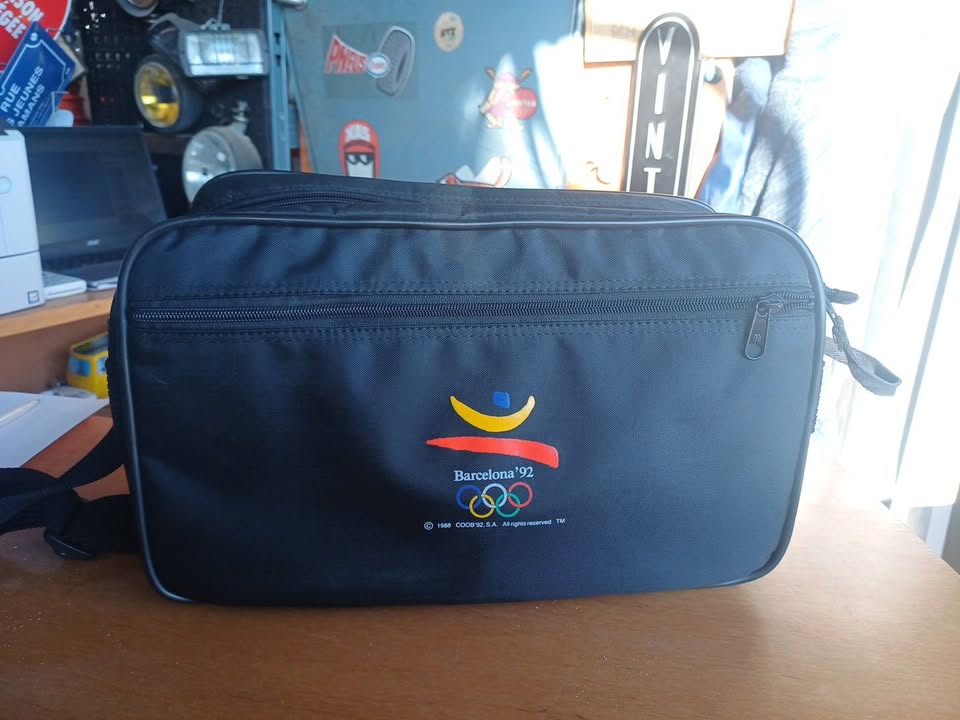 Rare Sacoche Officielle JO Barcelone 1992 - Vintage Collector