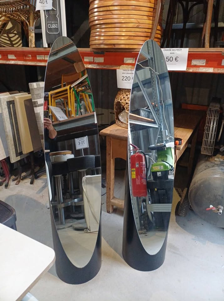 Miroir Psyché "Lipstick" – Design Vintage style Roger Lecal