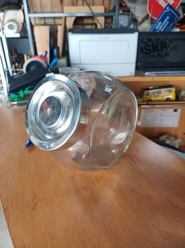 Grand Bocal en verre "Bormioli Rocco" – Style Bonbonnière – Made in Italy