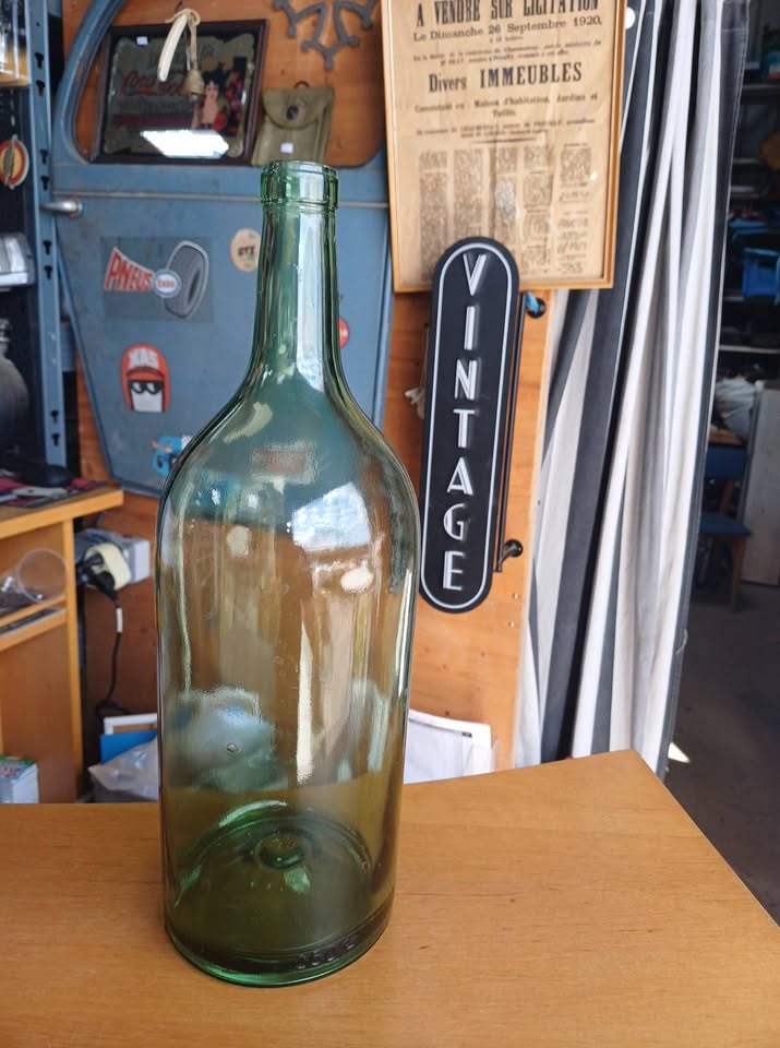 Grande bouteille en verre vintage 2,5 Litres – Déco / Dame-Jeanne