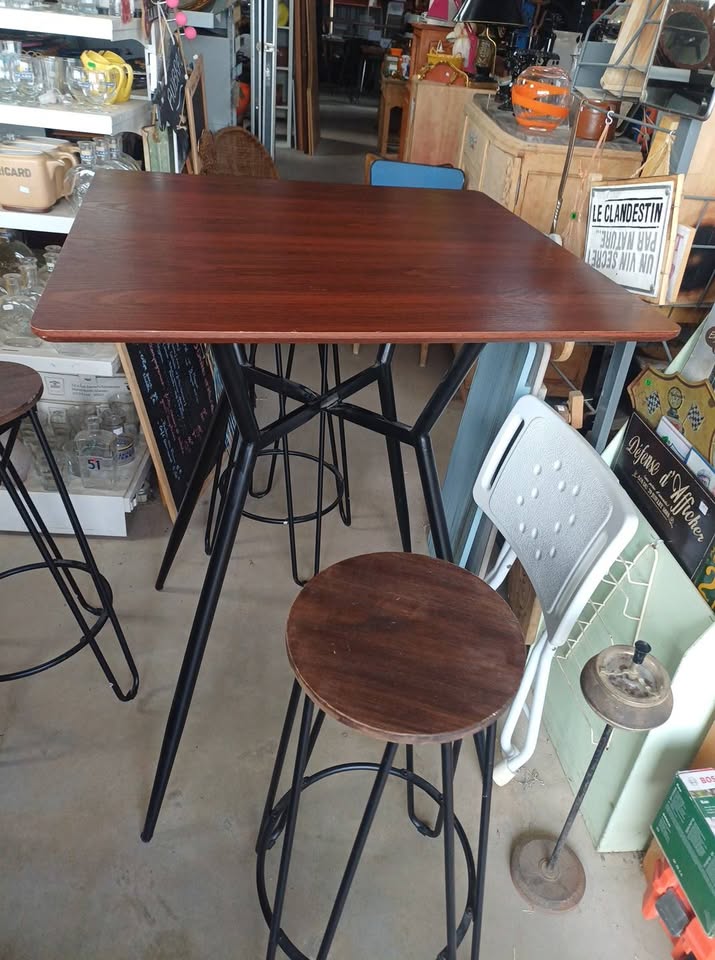 Table haute mange debout