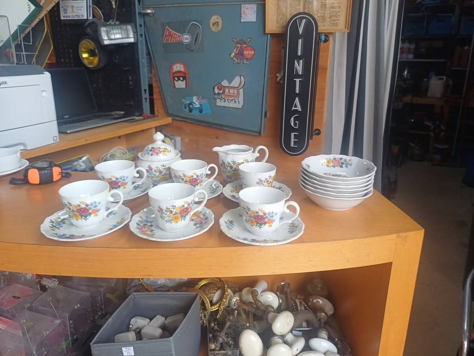 Service à café / thé Vintage Seltmann Weiden Bavaria – Décor Floral