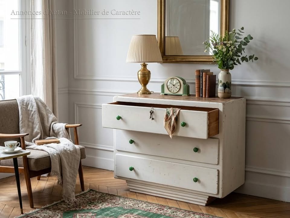 Commode vintage vintage style Mado / Années 50 – À relooker