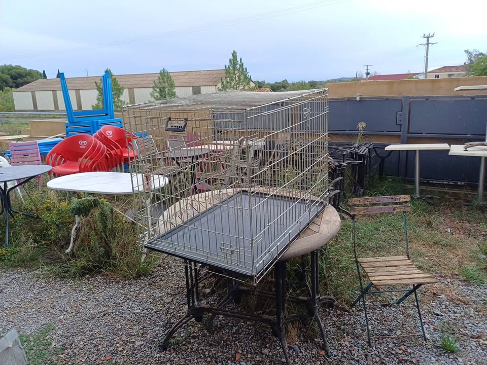 Cage de transport chien pliable métallique Savic XL