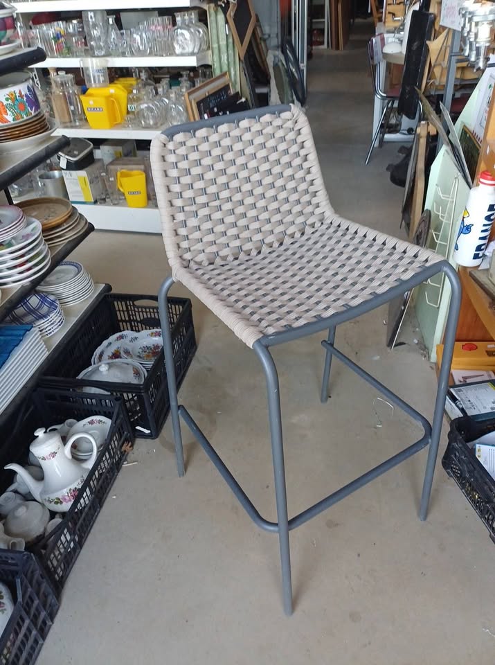 Tabouret de Bar / Chaise Haute Design Tressé –  (modele Oxford)