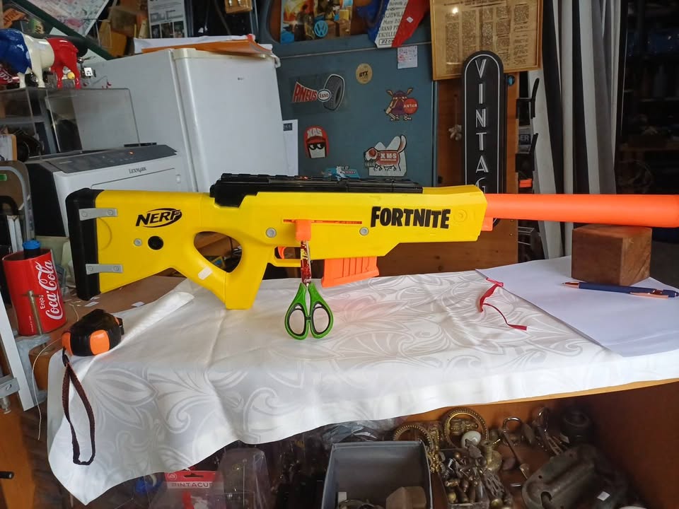 Nerf Fortnite BASR-L - Fusil Sniper + Chargeur + 5 fléchettes