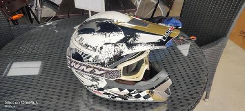 Casque cross taille M 57/58cm