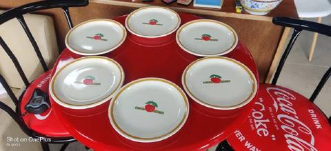 Série de 6 assiettes vintage 3€ pièce
