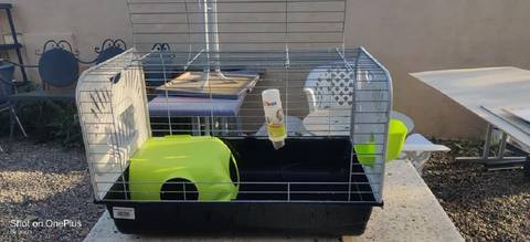 Cage rongeur cobaye ou lapin
