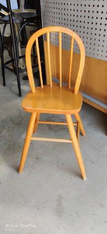 Chaise enfant style ercol