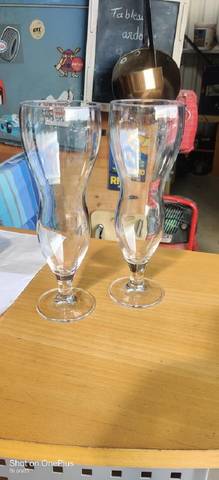 2 verres a cocktail