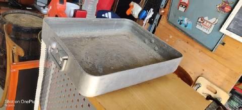 Gros plat aluminium professionnel