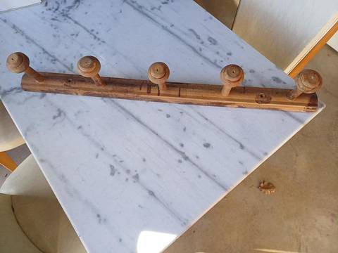 Porte manteaux 5 patères vintage