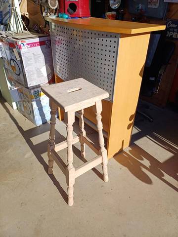Ancien tabouret de bar 78cm