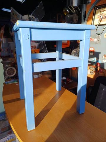 Tabouret bas bois