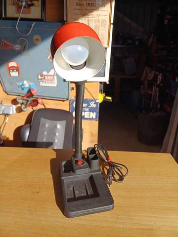 Lampe de bureau vintage 1970 env