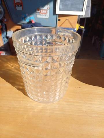Vintage seau champagne merlant