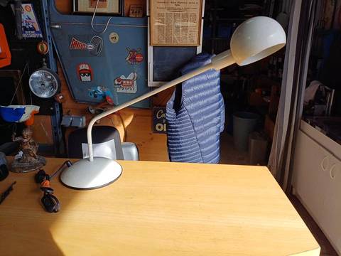 Lampe de bureau eyball 1970