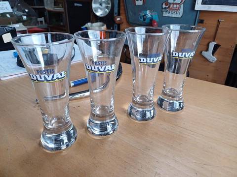 Verre Duval pastis 3€/pc