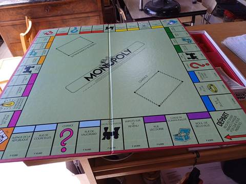 Ancien monopoloy en francs 1985