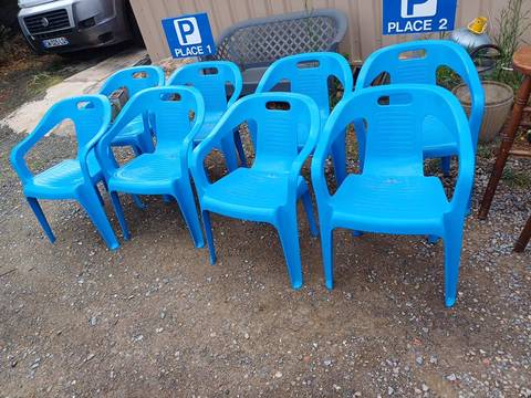 Fauteuils de jardin pro Nestlé  12€/pc