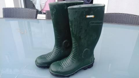 Bottes de sécurité de chantier, de marque Auda, taille 41