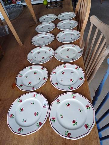 Anciennes assiettes badonviller