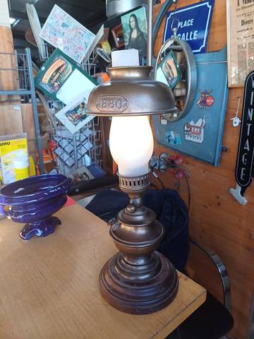 Lampe bureau chevet style 19eme