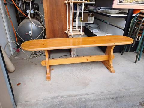 Banc d'intérieur bois massif
