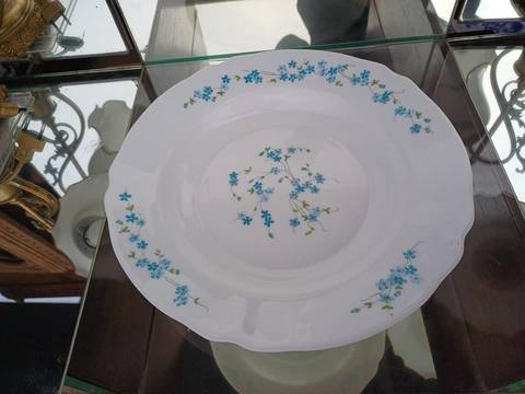 Plat faience arcopal 29cm vintage