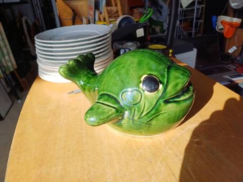 Ceramique vintage poisson