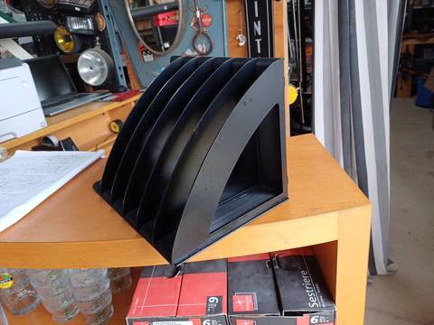 Trieur vertical vynil livres papiers