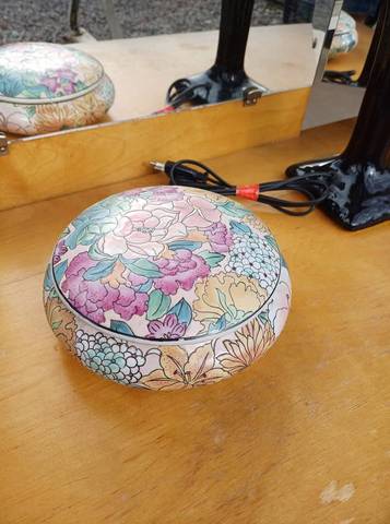 Boite à bijoux porcelaine chinoise