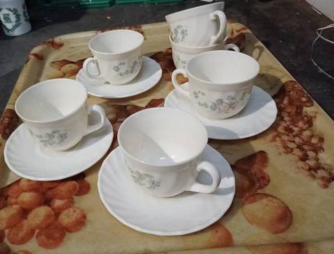 Tasses café thé arcopal  1960/70