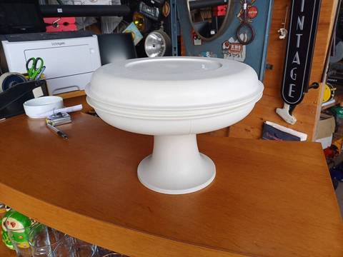 Vintage plat apéritif tupperware