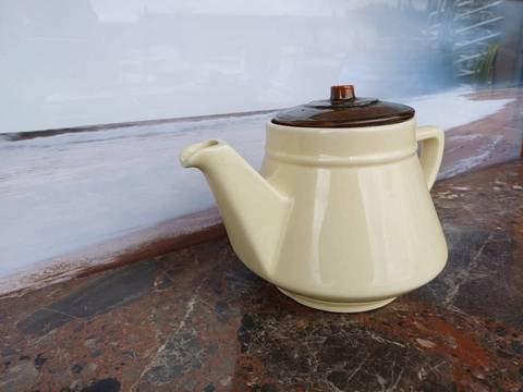 Théière ceramique émaillé 1950/60