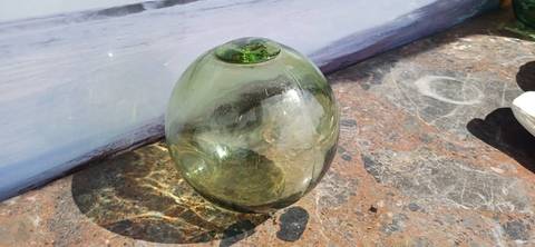 Boule vintage verre de pêcheurs