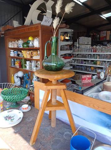 Ancien tabouret d'horloger 1960/70