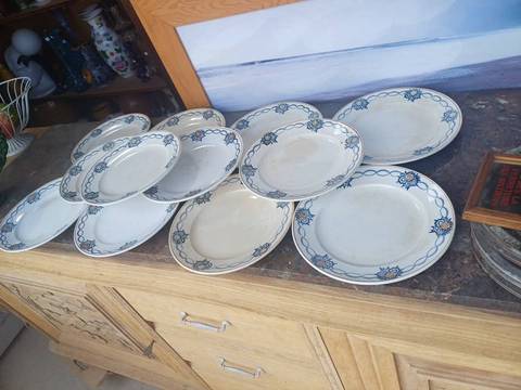 Ancienne assiettes " francoise "