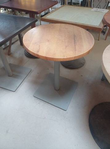 Table ronde guéridon extérieur pro