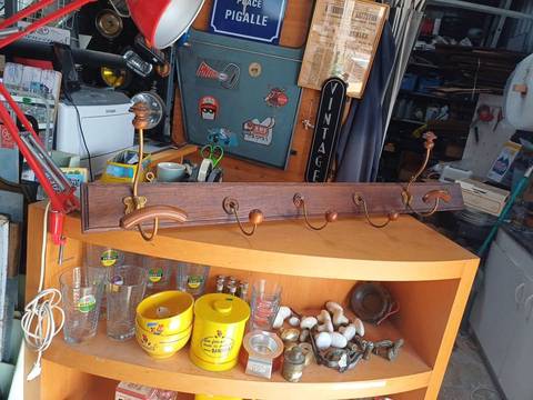 Porte manteaux vintage  5 patères
