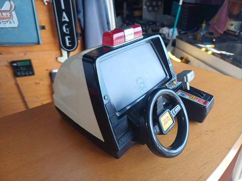 Vintage simulateur de conduite 80's