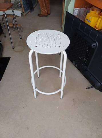 Tabouret metal indus ilot Assise 65