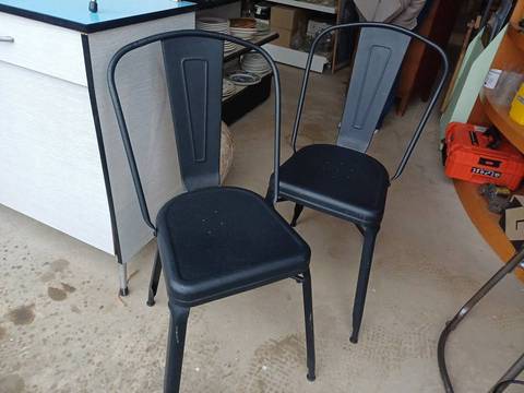 Chaise style tolix