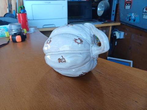 Courge en céramique
