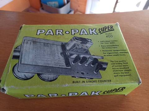 Balle de golf « Par Pak » vintage