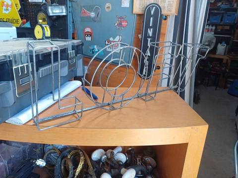 Enseigne métal LOFT style industriel / Déco murale fil de fer vintage ou de style