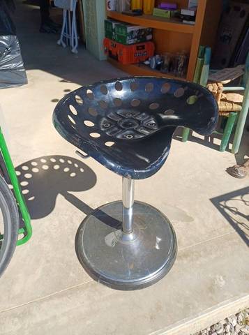 Tabouret Mirima Vintage - Assise Selle Tracteur - Design Industriel
