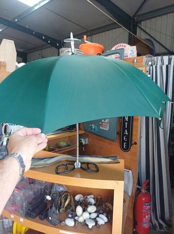Rarissime Canne-Siège Parapluie Vintage – Esprit Golf / Chasse / Pêche