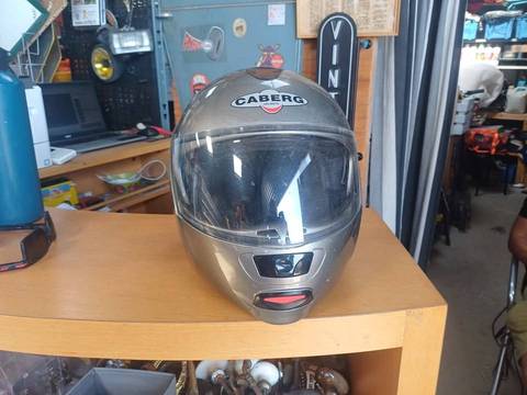 Casque modulable Caberg Justissimo - Taille S (55-56) - Gris anthracite